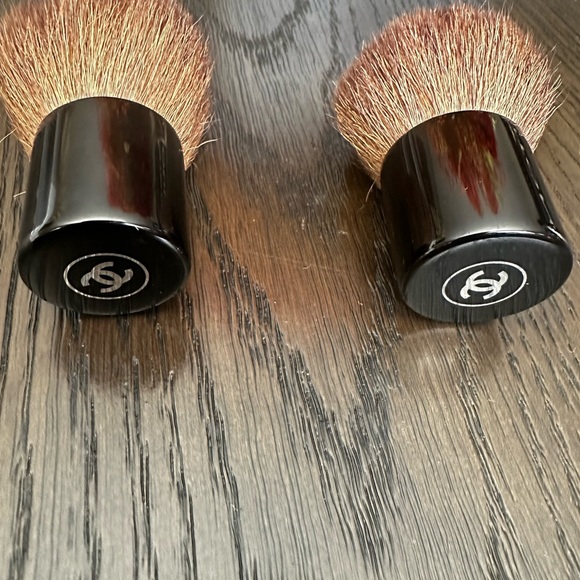 Chanel Makeup Brushes Kabuki 2 Pieces - Picture 1 of 7